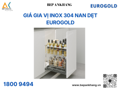 Giá gia vị inox 304 nan dẹt EP25B (EPD4225VX) – Eurogold